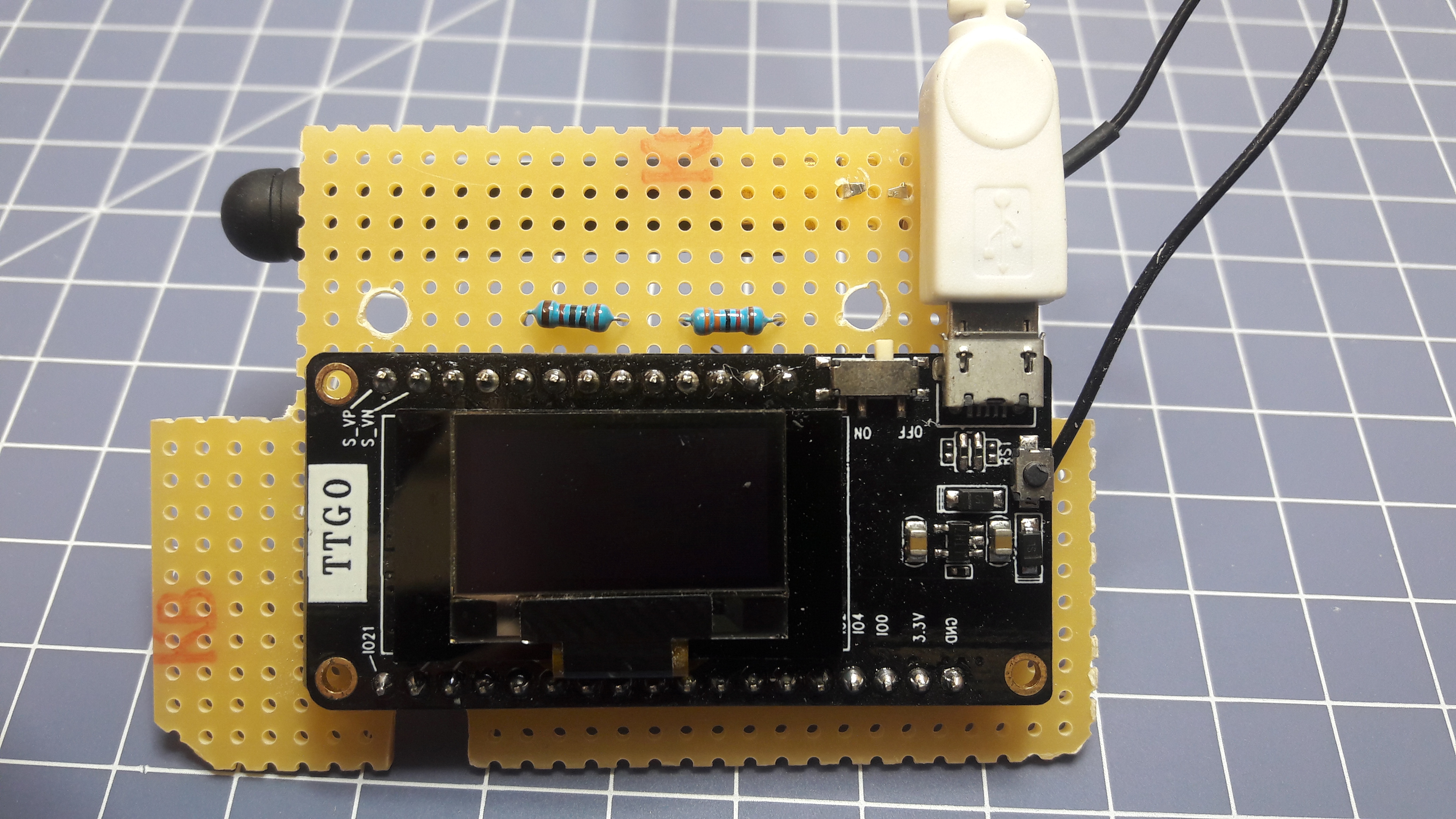 Mounting the devboard